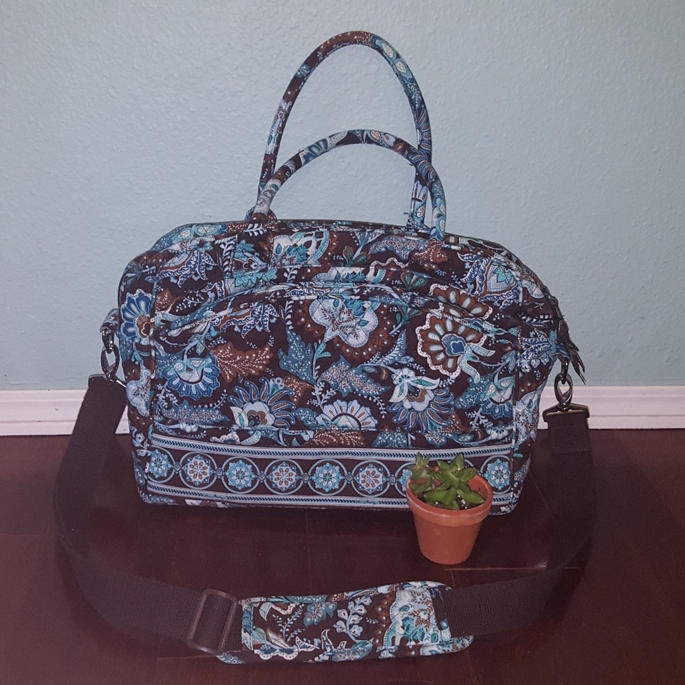 Vera Bradley bag Java Blue pattern